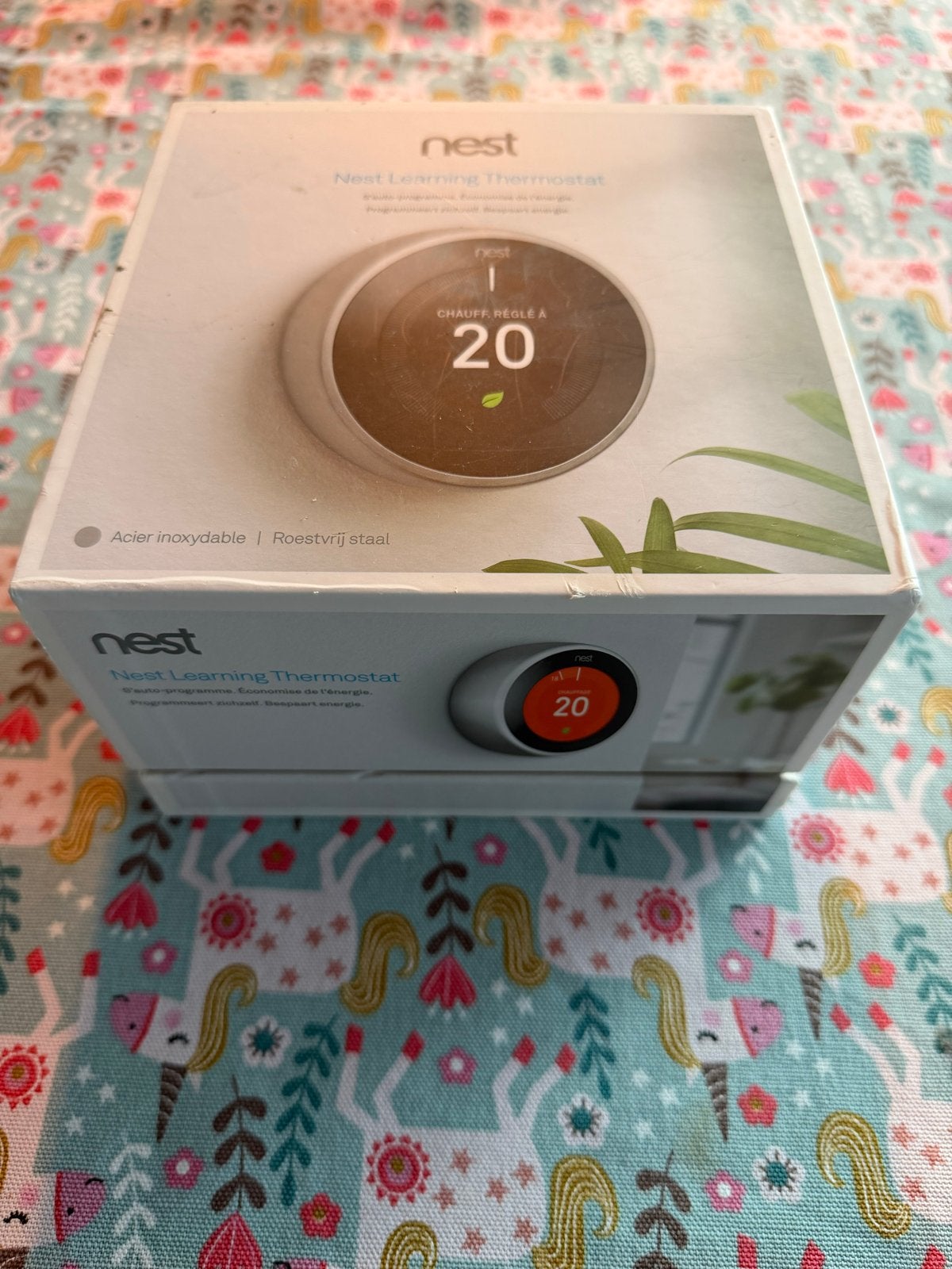Nest Learning Thermostat - Slimme Thermostaat, Ophalen of Verzenden, Slimme thermostaat, Zo goed als nieuw