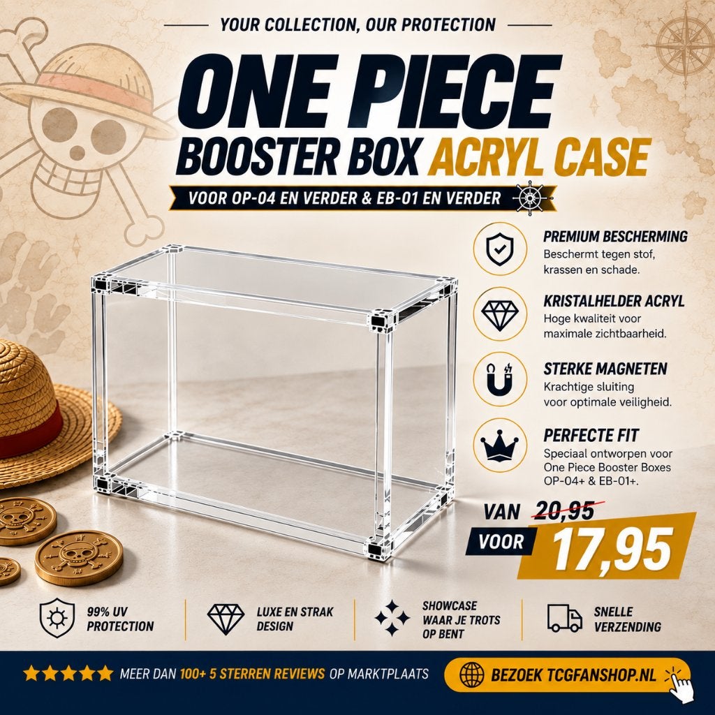 Acryl Case One Piece Booster Box (BB) | TCGfanshop