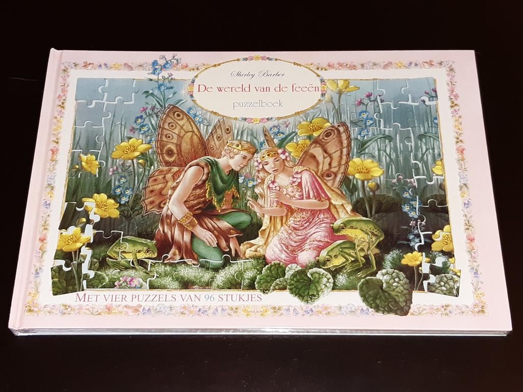 Puzzelboek nieuw de wereld van de feeen Shirley Barber, Ophalen of Verzenden, Meer dan 50 stukjes, Nieuw, 6 jaar of ouder