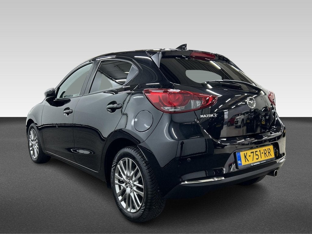 Mazda 2 1.5 Skyactiv-G Luxury, Auto's, Mazda, Voorwielaandrijving, Stof, 4 cilinders, Zwart