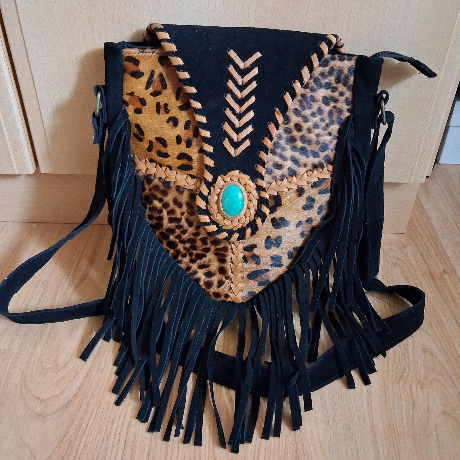 Diverse ibiza tassen suede/leer geweven stof, Ophalen of Verzenden, Nieuw, Overige kleuren, Overige typen