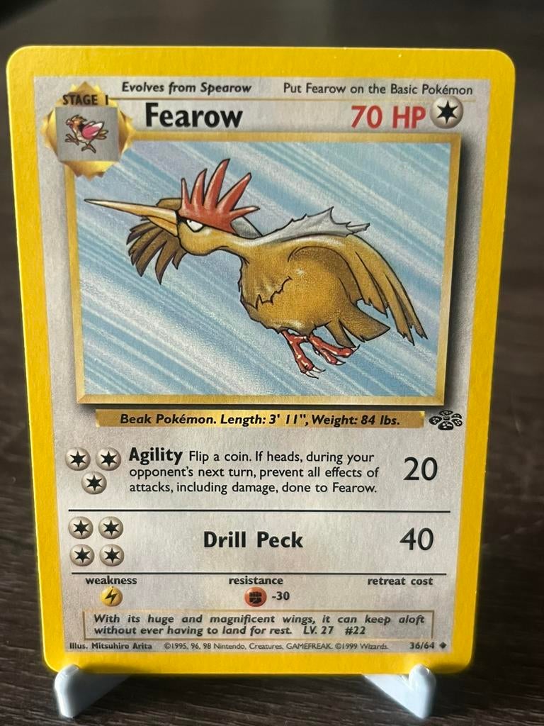 Fearow (36/64) - Jungle - EX/Good, Ophalen of Verzenden, Zo goed als nieuw, Losse kaart