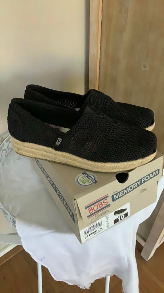 NIEUW BOBS FROM SKECHERS MAAT 41 ZWART, Zwart, Overige typen, Nieuw, Ophalen of Verzenden
