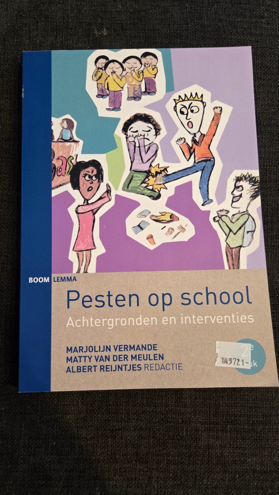 Pesten op school: Achtergronden en interventies, Nieuw, Marjolijn Vermande, Matty van der Meulen, Albert Reijntjes, Gamma, HBO