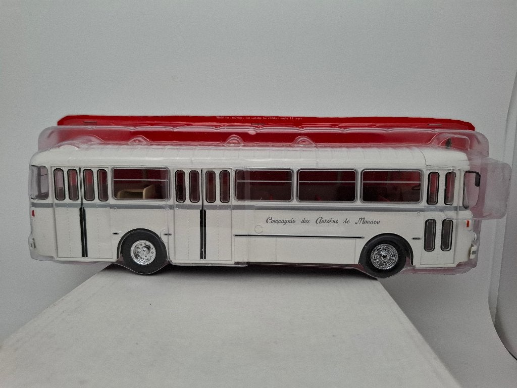 Berliet PM10 stadsbus Monaco bus - Hachette 1/43, Hobby en Vrije tijd, Modelauto's | 1:43, Verzenden, Zo goed als nieuw, Bus of Vrachtwagen
