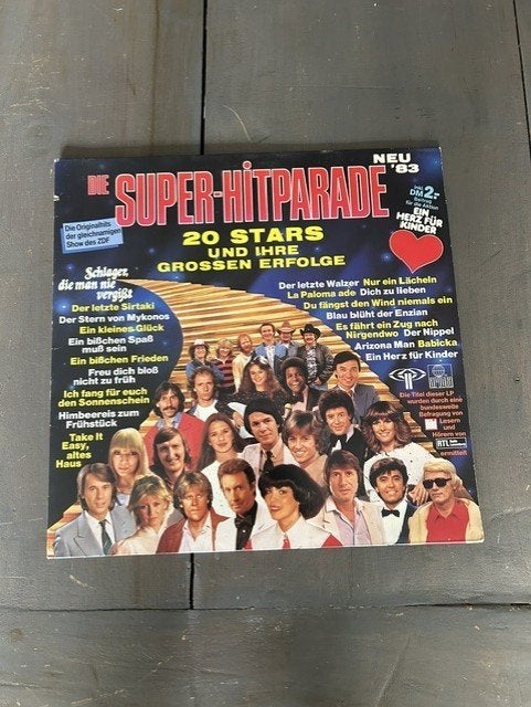 J19-LP Die Super-Hitparade, Ophalen of Verzenden, Gebruikt, LP