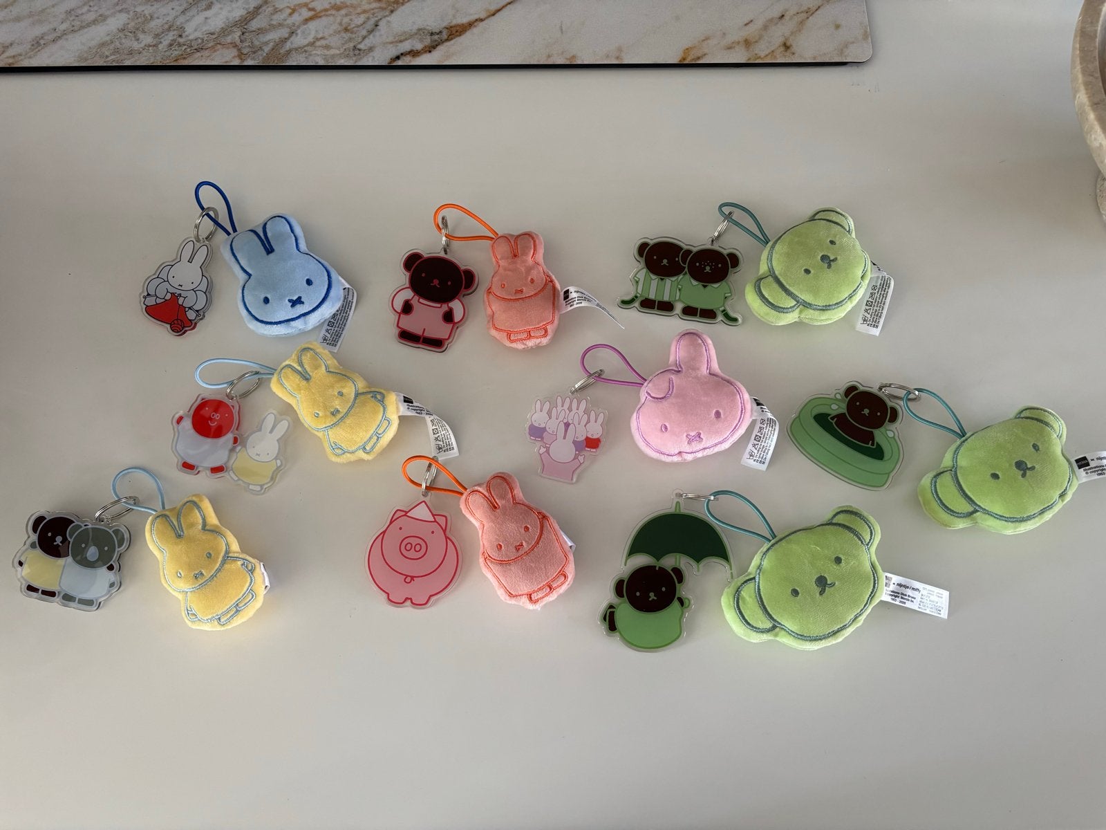 Nieuw 7x Hema x Nijntje Verborgen Schatjes sleutelhangers, Hema, Nijntje, Ophalen of Verzenden, Met label