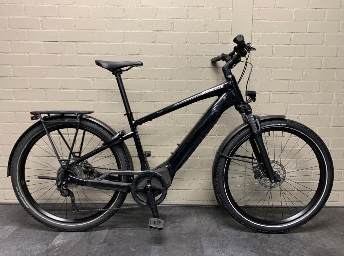 Specialized Vado Heren Glanszwart 46cm, Fietsen en Brommers, Elektrische fietsen, Gebruikt, -, -, Minder dan 47 cm