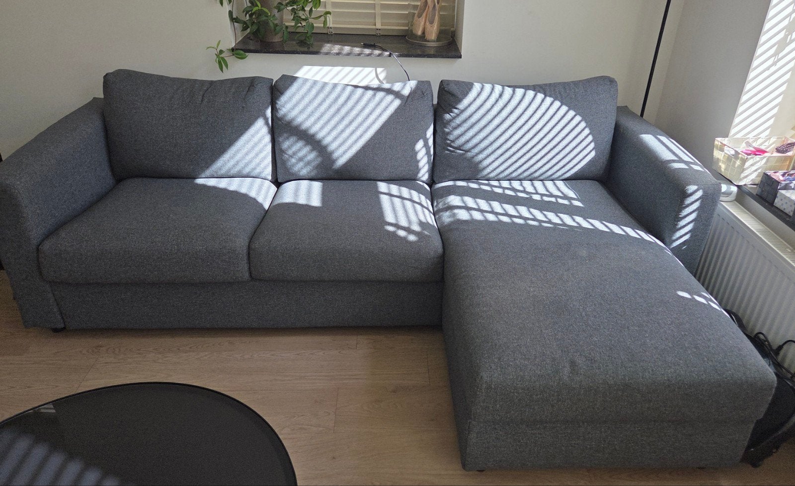 Vimle 3-zits bank, Ophalen, 250 tot 300 cm, Gebruikt, Driepersoons
