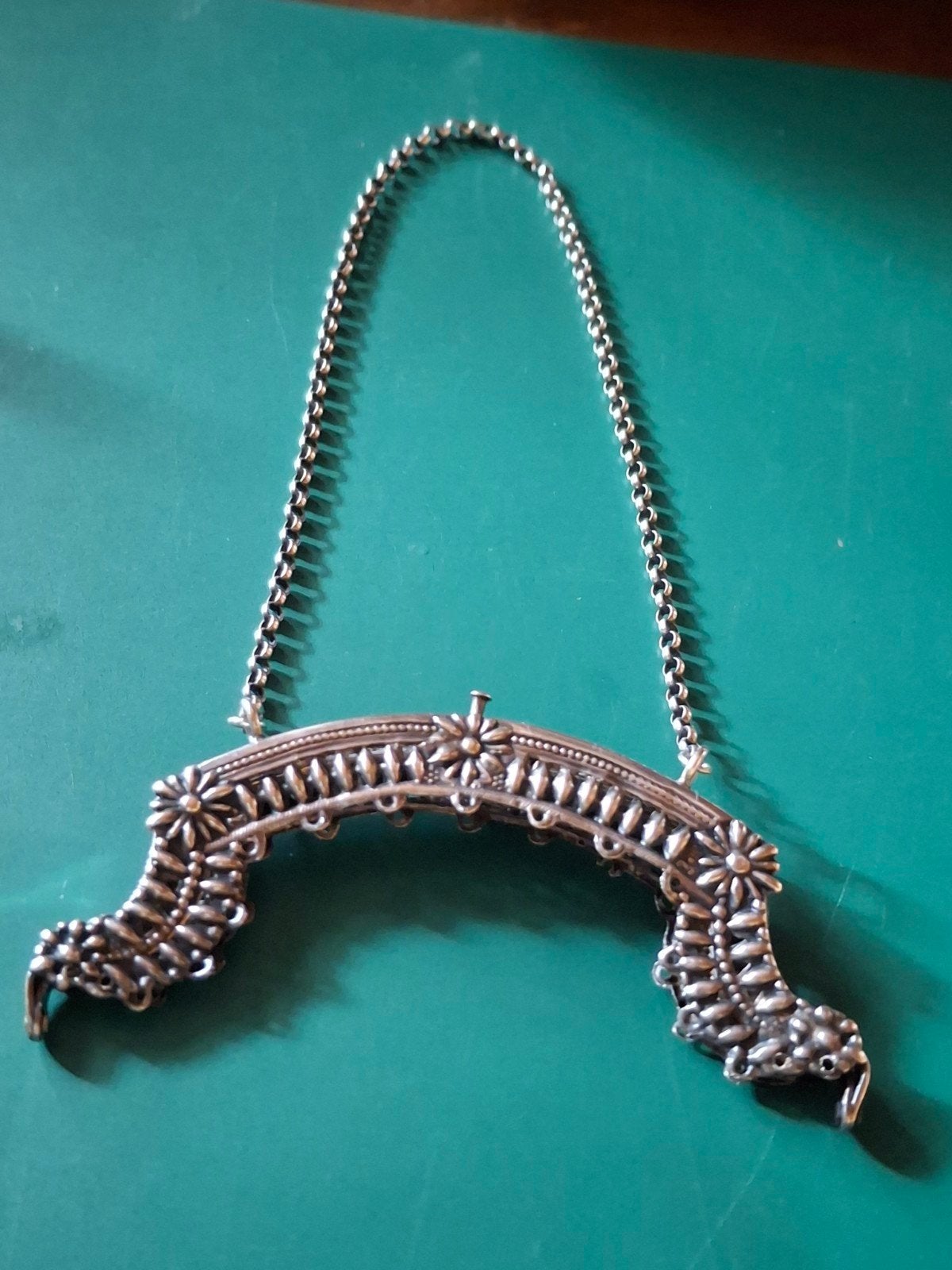 zilveren  beursbeugel, Ophalen of Verzenden