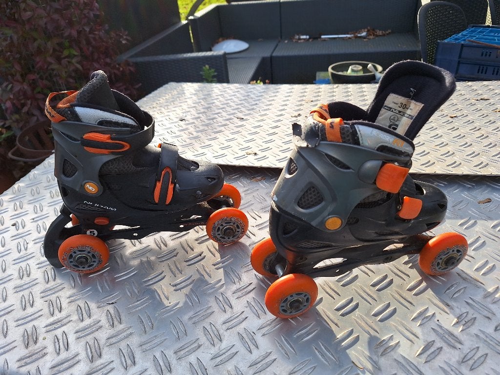 Rolschaatsen, Ophalen, Dames, Verstelbaar, Gebruikt