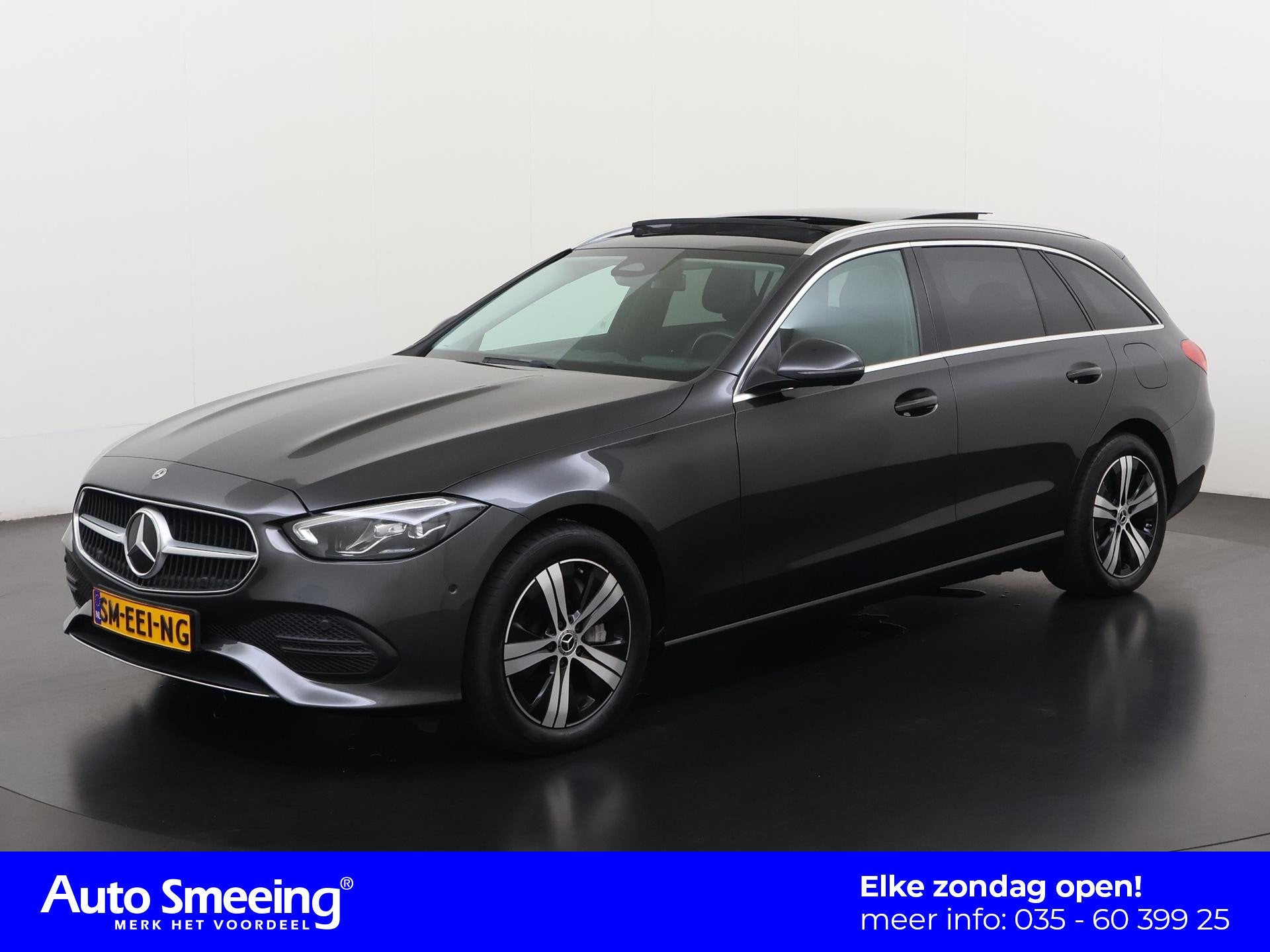 Mercedes-Benz C-klasse 300e Business Avantgarde | Panoramada, Auto's, Automaat, 4 cilinders, Plug-in hybride, Hybride Elektrisch/Benzine