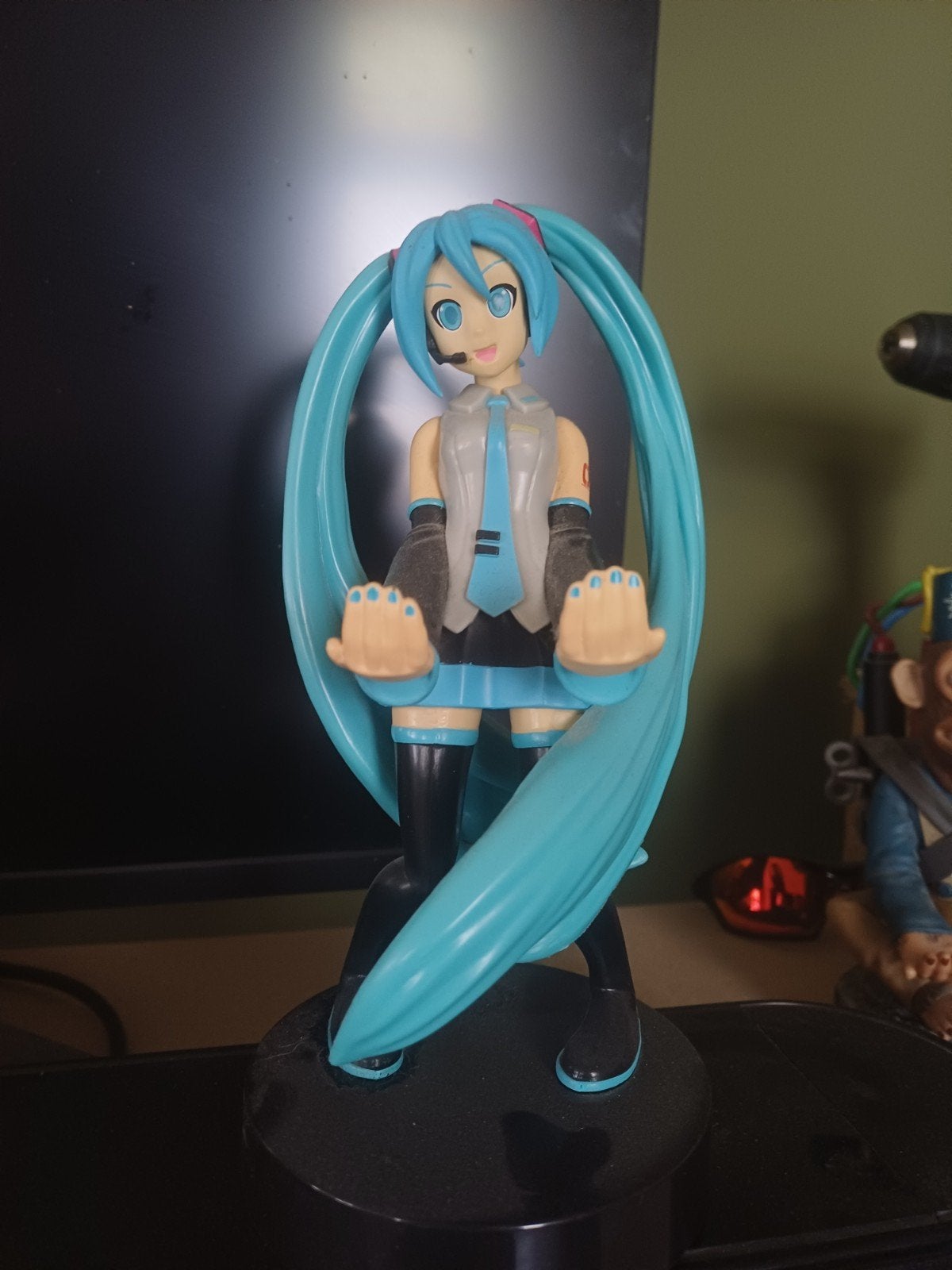 Hatsune Miku figuur - Vocaloid anime verzamelobject, Ophalen, Zo goed als nieuw
