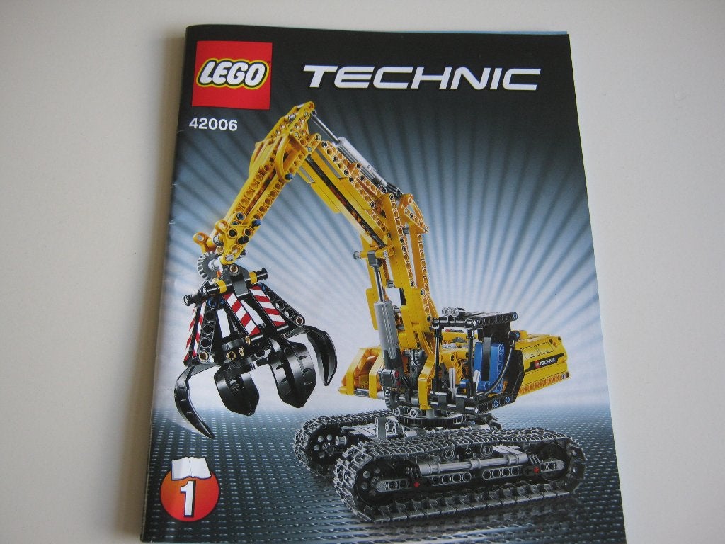 technic Lego 42006 graafmachine, Lego, Ophalen of Verzenden, Zo goed als nieuw, Technic