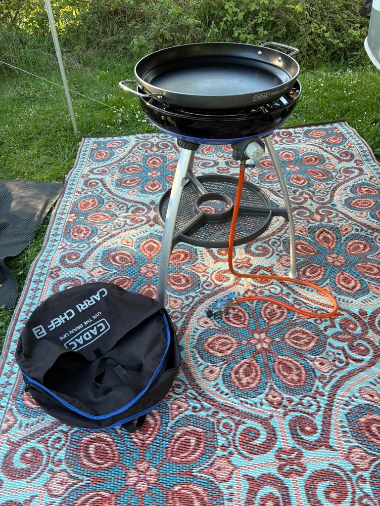 Cadac safari chef 2 (50), Tuin en Terras, Gasbarbecues, Ophalen, Gebruikt
