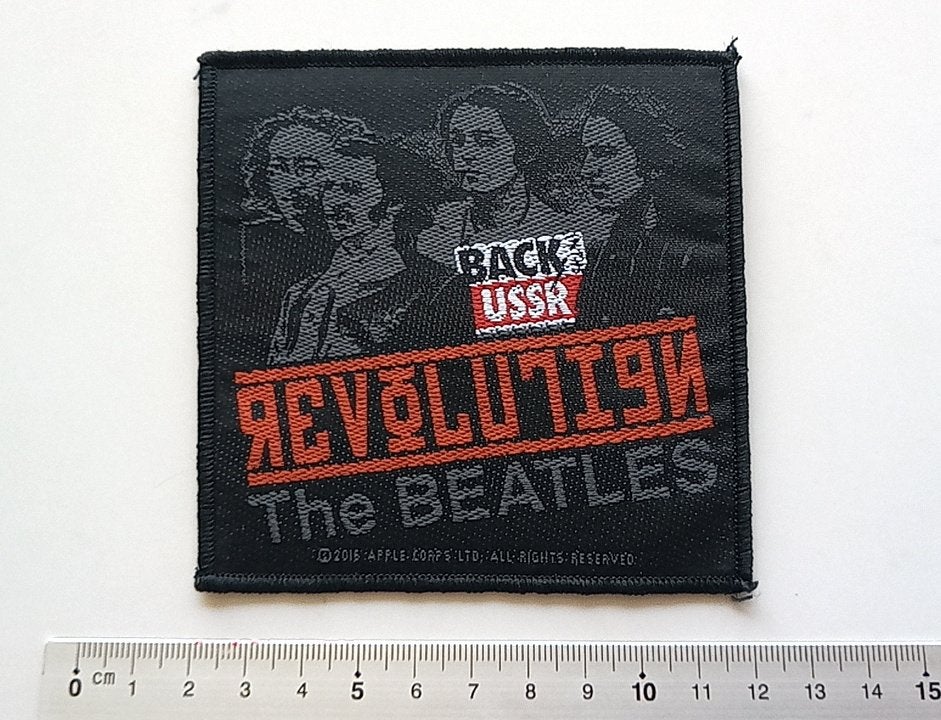 The Beatles  erg mooie nieuwe revolution patch b319, Verzenden, Nieuw, Kleding
