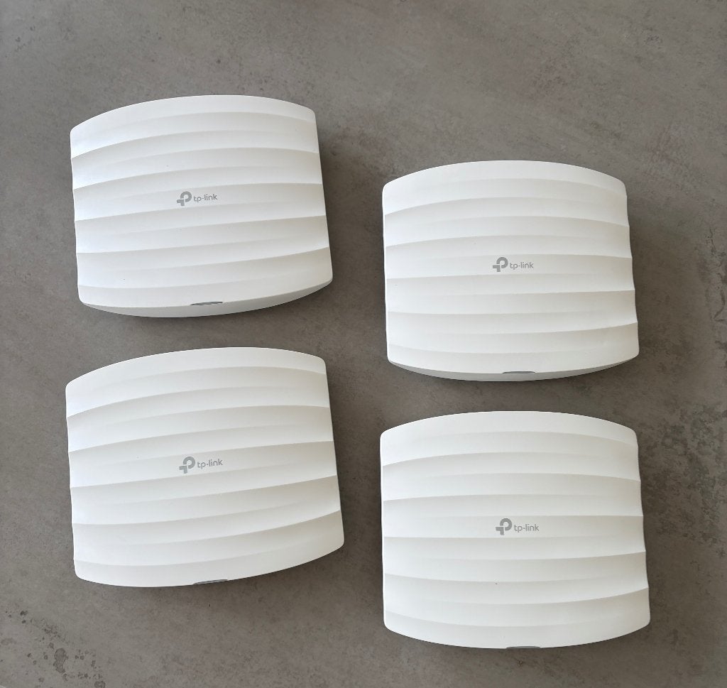 4x TP-Link Omada EAP245 v3.0 PoE Access Points, Ophalen of Verzenden, Gebruikt