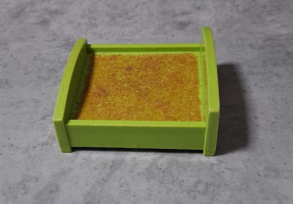 Fisher-Price Little People TWEEPERSOONS BED uit de jaren 80, Ophalen of Verzenden, Gebruikt, Overige typen
