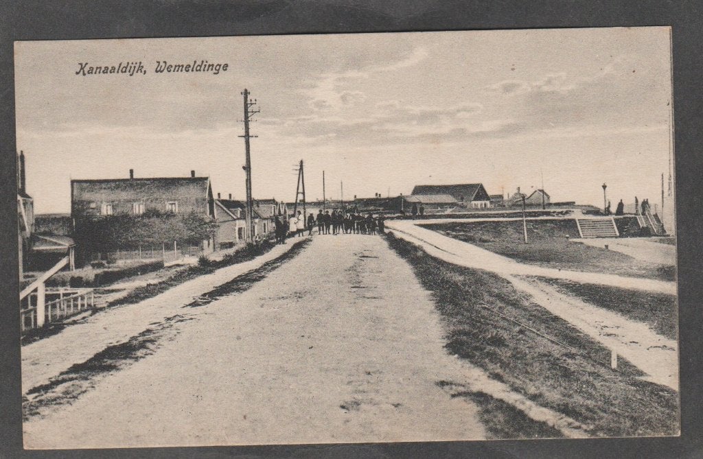 wemeldinge  kanaaldijk, Verzenden, 1920 tot 1940, Ongelopen, Zeeland