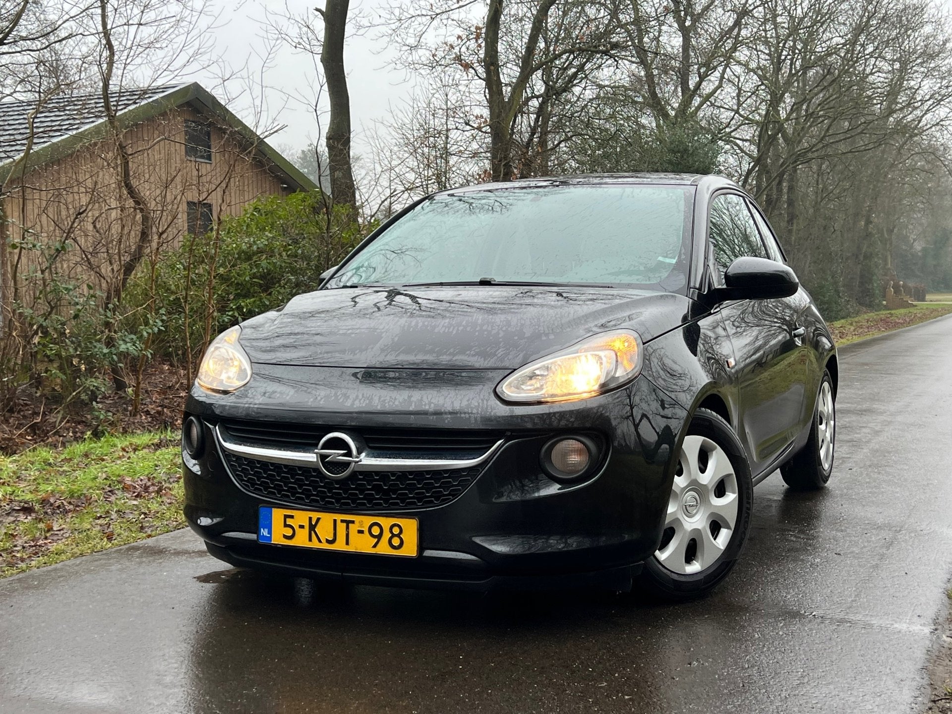 Opel ADAM 1.2 | Airco + Nette auto |, Auto's, Voorwielaandrijving, Zwart, 4 cilinders, 4 stoelen