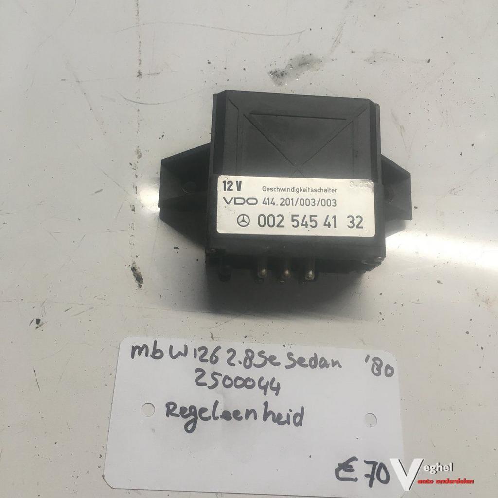 Mercedes W126 280 SE Sedan 1980 Wagennr 2500044  Module 002