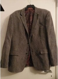 als Nieuw BARTLETT COLBERT Ribcorduroy Zwart bruin XXL 62, Verzenden, Zo goed als nieuw, Overige maten, Zwart