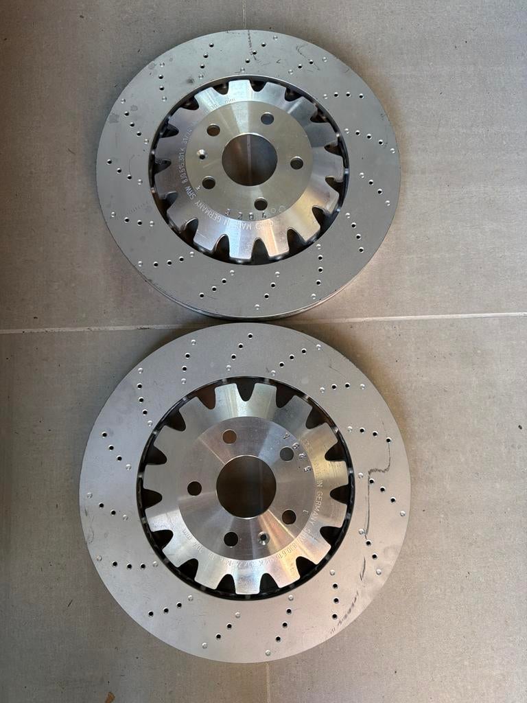 Nieuwe originele 2-delige 370mm remschijven TT, Cupra, Ateca, Ophalen, Nieuw, Audi