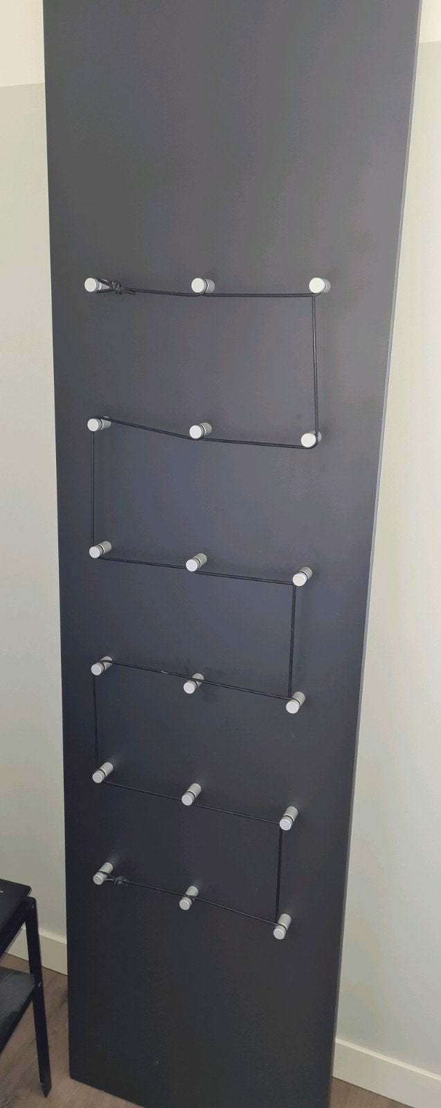 Pax kastdeur 50x195 cm antraciet, Ophalen, Gebruikt