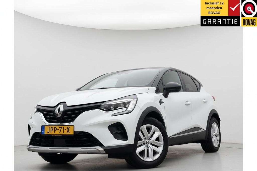 Renault Captur 1.6 E-Tech PLUG-IN Hybrid 145 Business NAV CA, Auto's, Stof, Gebruikt, Wit, Bedrijf