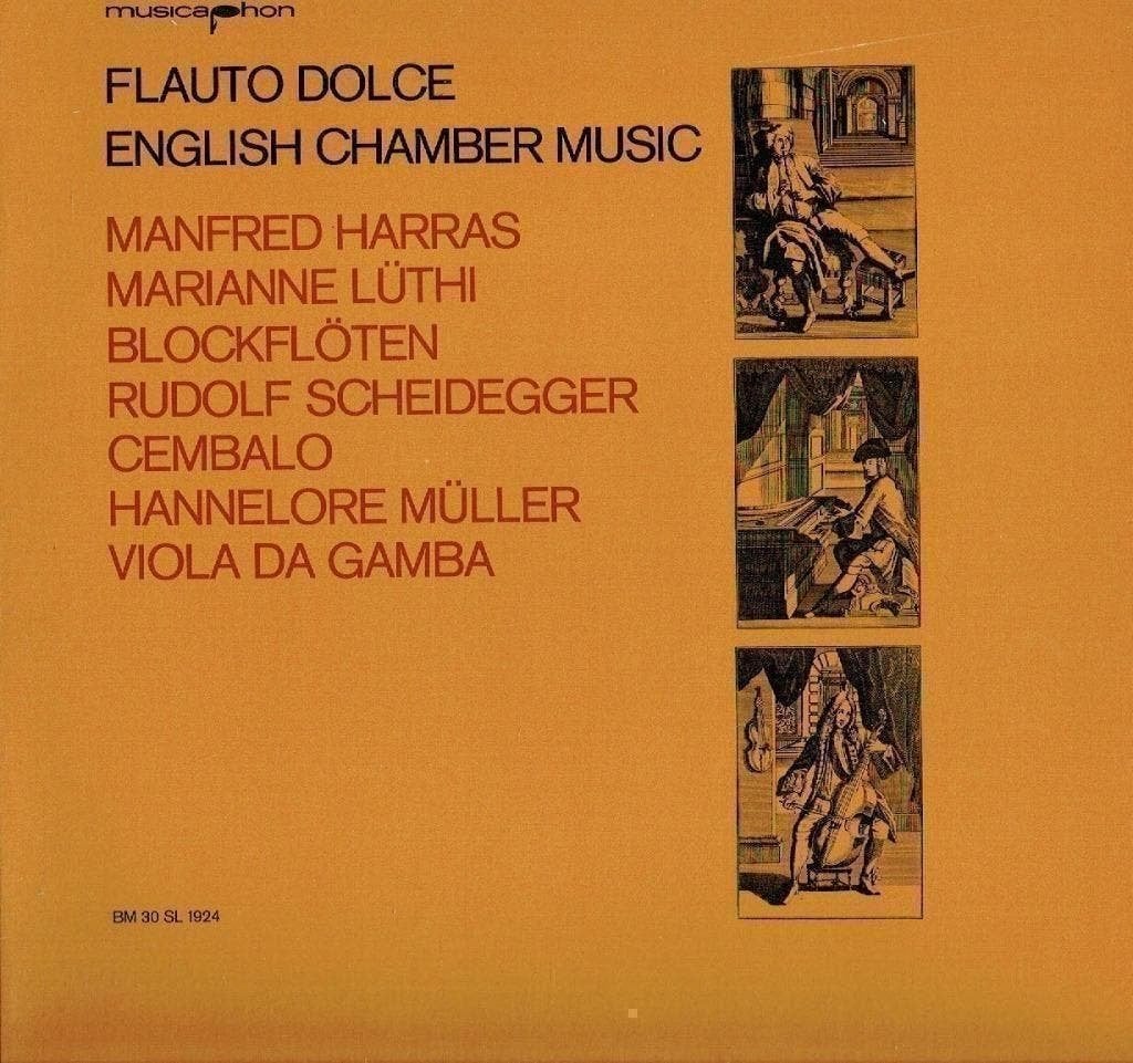 Flauto Dolce - English Chamber Music, Cd's en Dvd's, Vinyl | Klassiek, Kamermuziek, Ophalen of Verzenden, Zo goed als nieuw, 12 inch