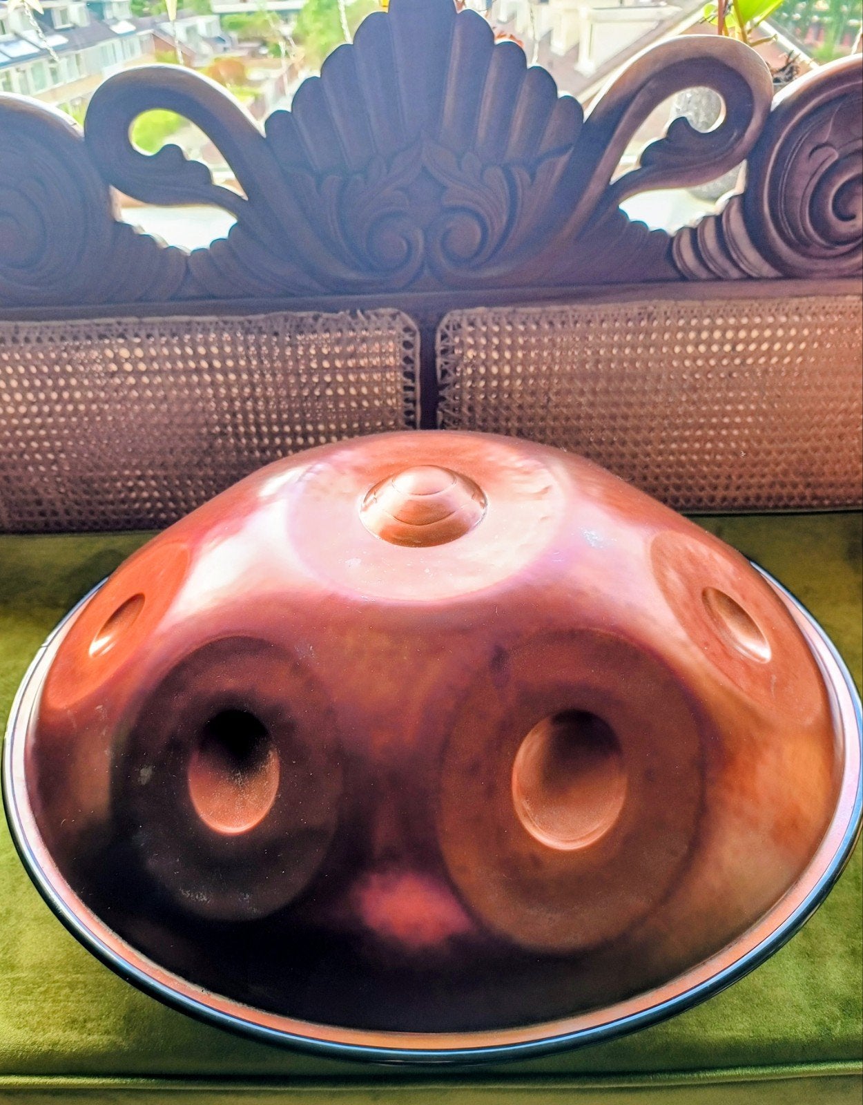 Chaya B Celtic 9 handpan Embersteel 432 Hz, Ophalen, Zo goed als nieuw, Melodische percussie