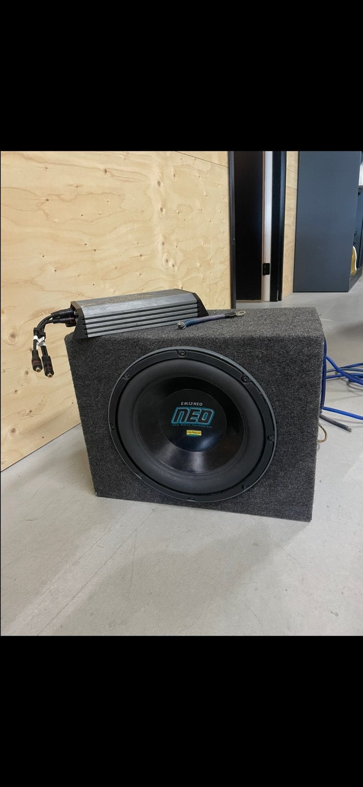 Neo - hifonics subwoofer set - subwoofer instalatie, Ophalen, Zo goed als nieuw