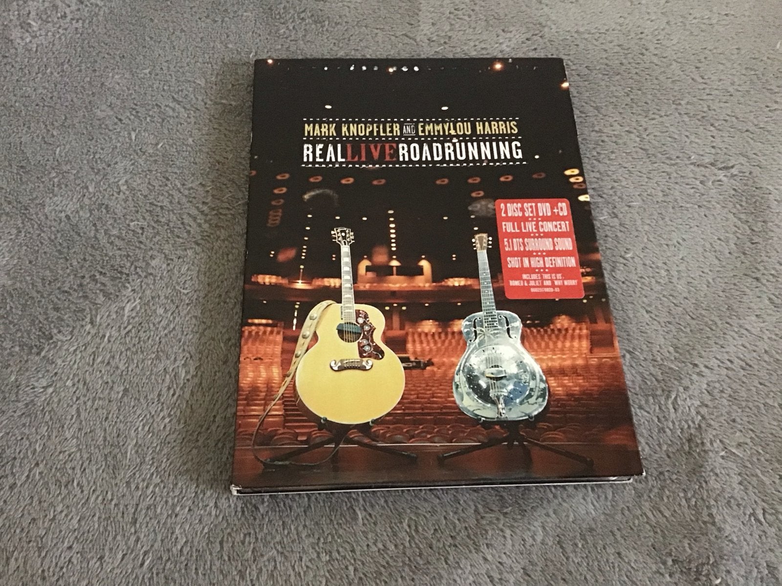 Mark Knopfler & Emmylou Harris - Real Live Roadrunning, Gebruikt, Pop, Ophalen of Verzenden, Live-album