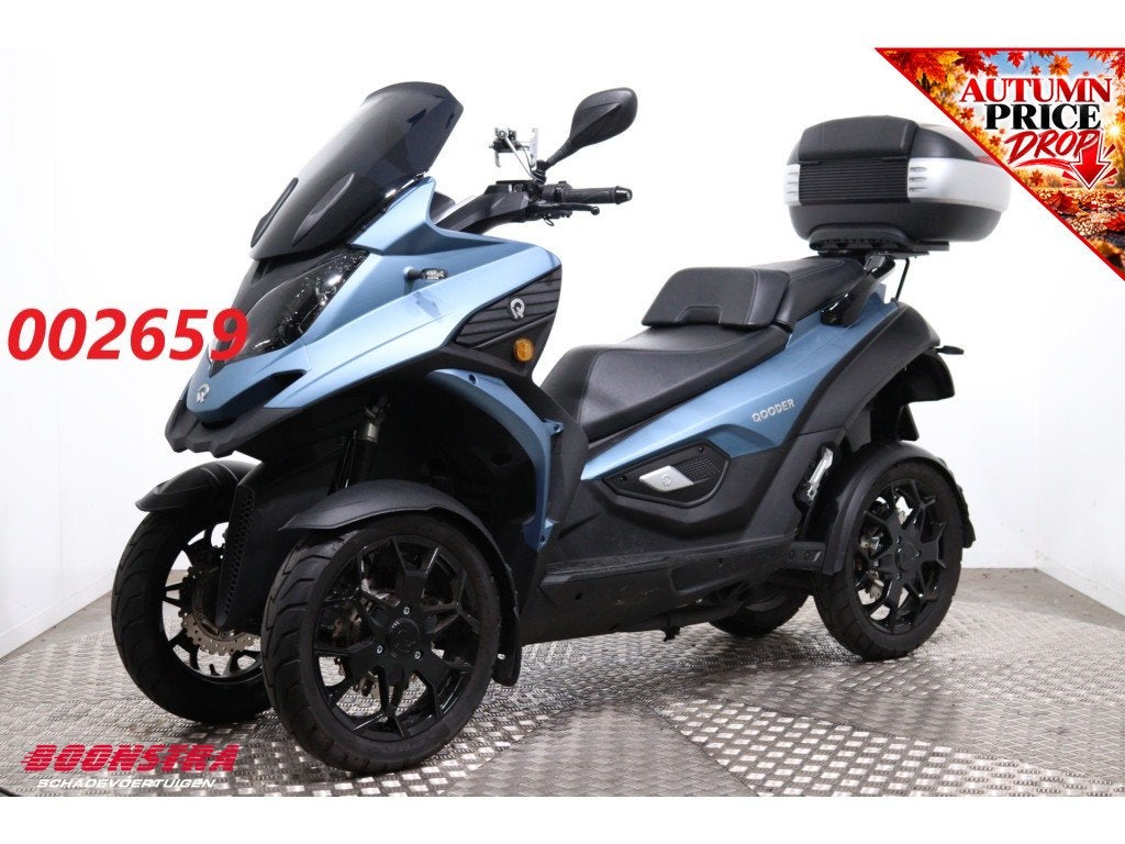 Quadro Qooder QV4 Topkoffer 3.868 km! (bj 2021), Motoren, Dopplerlaan 4
9207HC  DRACHTEN, NL, Scooter, Boonstra Schadevoertuigen