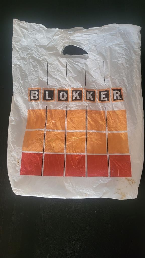 UNIEK: Origineel Blokker Tasje NL Erfgoed / Nostalgie, Ophalen of Verzenden