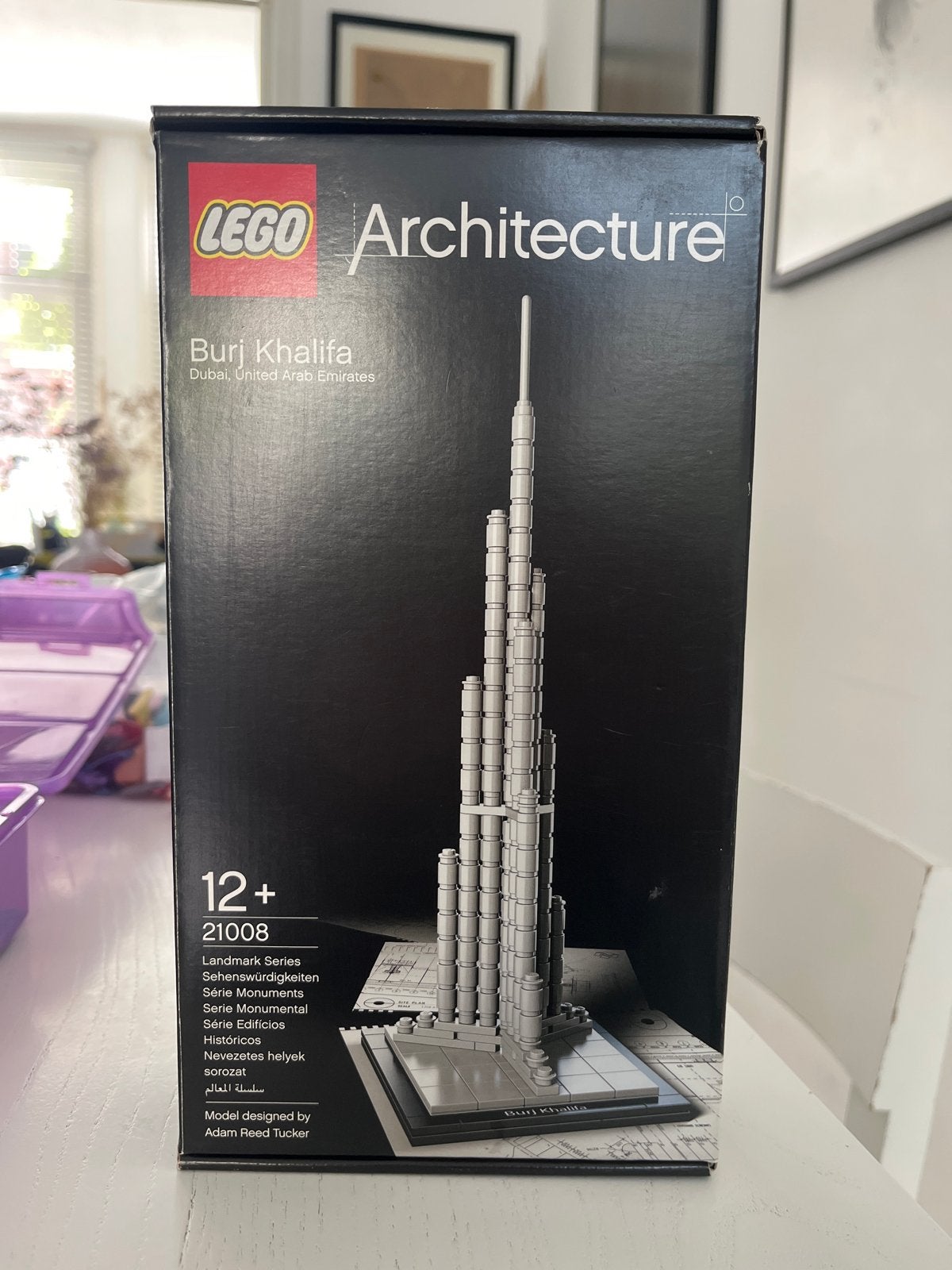 Lego Architecture Burj Khalifa 21008, Lego, Architecture, Ophalen of Verzenden, Zo goed als nieuw
