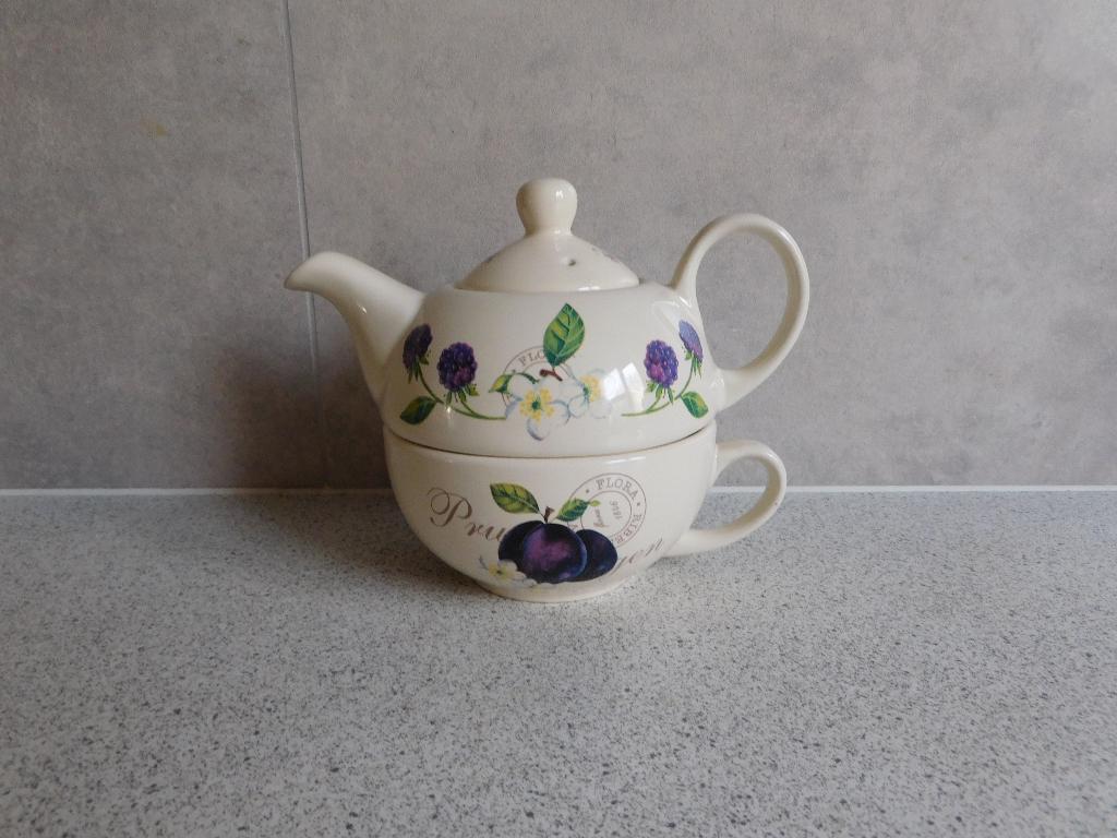 Tea for One Country Fruit Price & Kensington, Ophalen of Verzenden, Zo goed als nieuw, Overige stijlen, Kop(pen) en/of Schotel(s)