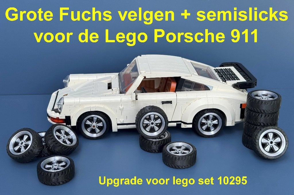 4x Grote Fuchs velgen + semislicks voor de Porsche 911, Ophalen of Verzenden, Nieuw
