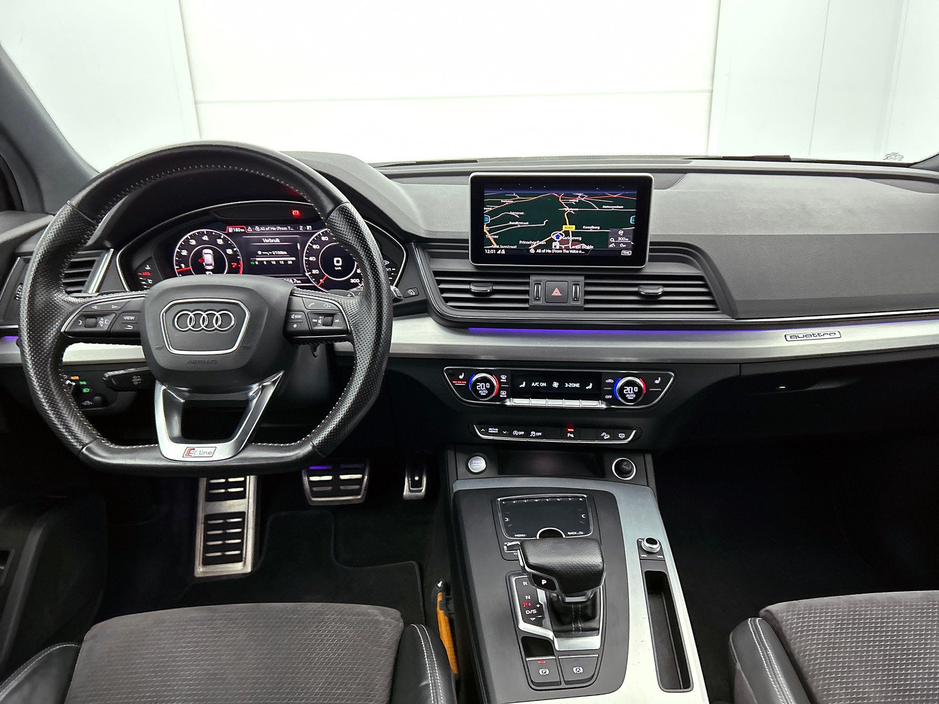 Audi Q5 2.0 TFSI quattro Sport Pro Line S(Perfect OnderH,Nav, Auto's, Automaat, Gebruikt, 4 cilinders, Lichtsensor