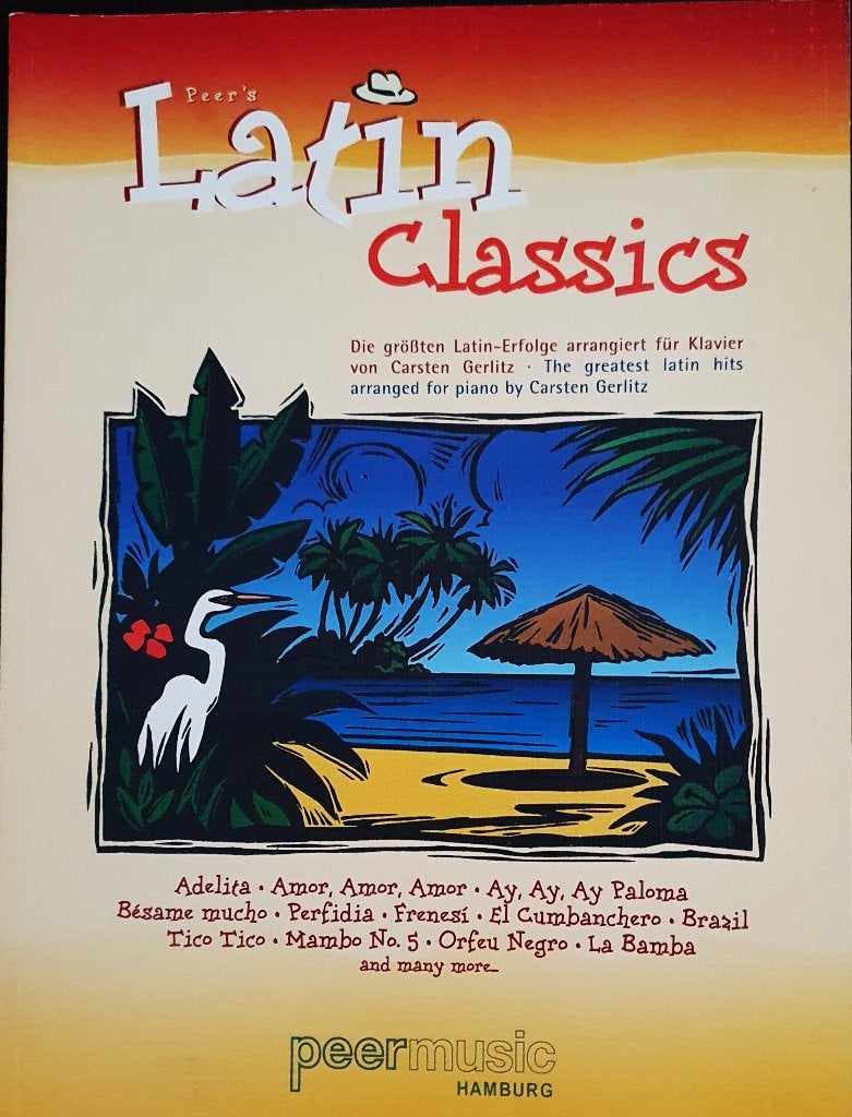 Bladmuziek Gitaar/Piano/Zang / LATIN CLASSICS, Muziek en Instrumenten, Bladmuziek, Ophalen of Verzenden, Nieuw, Thema, Gitaar