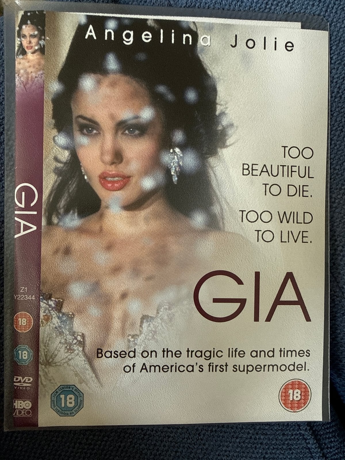 GIA DVD - Angelina Jolie - Waargebeurd Drama, Gebruikt, Waargebeurd drama, Inclusief doosje, Ophalen