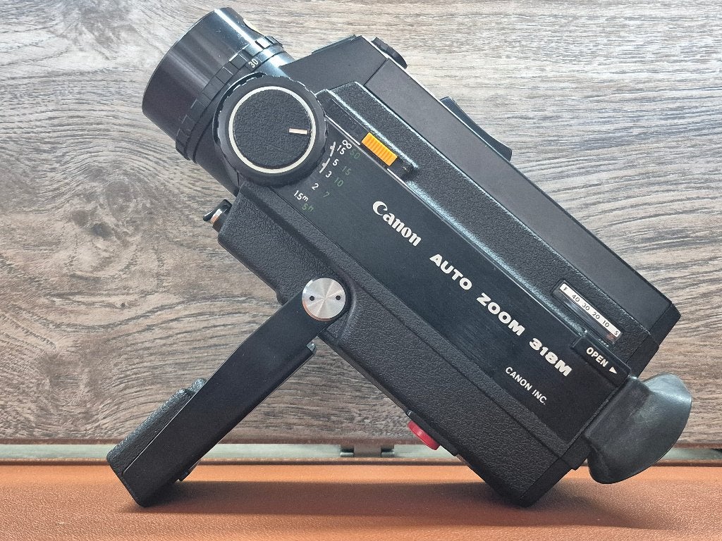 Canon Auto Zoom 318M Super 8 videocamera, Ophalen of Verzenden, 8mm, Camera