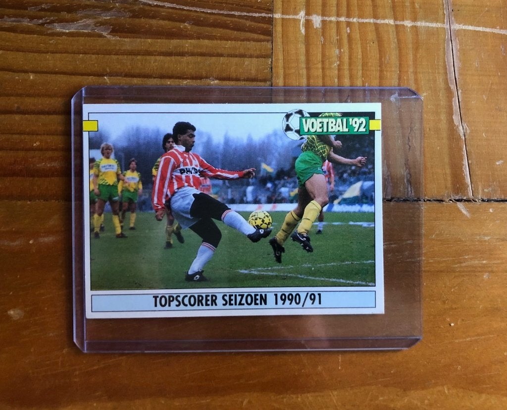 Panini Voetbal 92 - Romario (topscorer) - 270, Ophalen of Verzenden, Zo goed als nieuw, Sticker