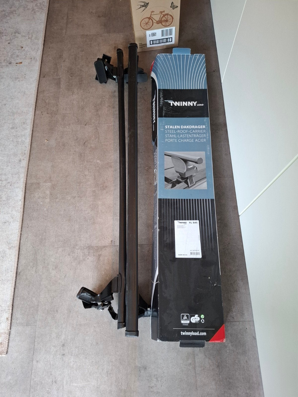 Twinny Load TL S45 Stalen Dakdragers, Ophalen, Gebruikt