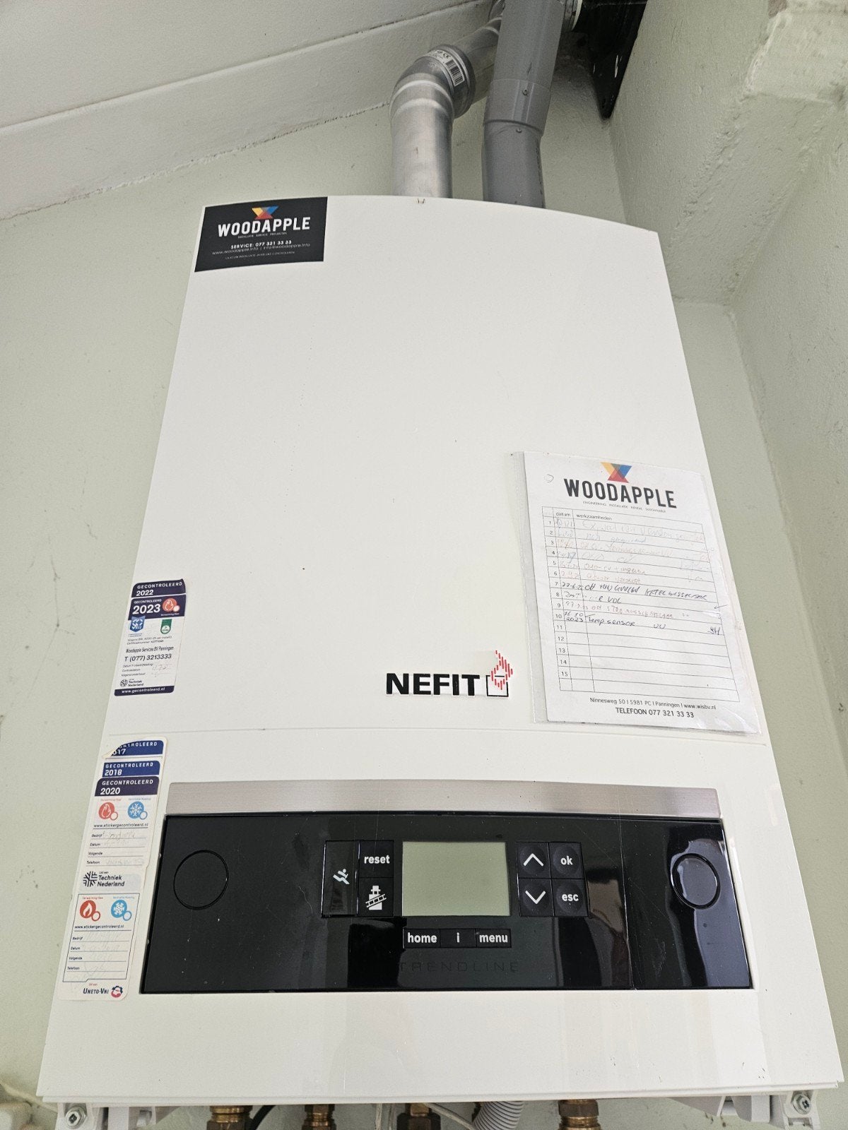 Nefit TrendLine HRC 25/CW4 II CV-ketel uit 2016