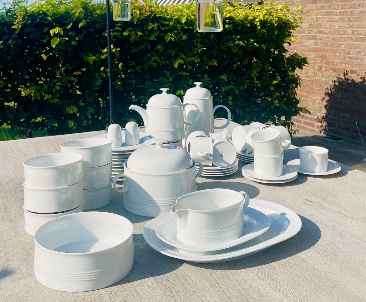 Friesland servies, Ophalen
