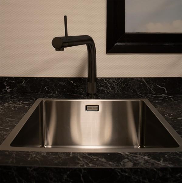 Quooker Front kraan zwart - Nieuwstaat, Ophalen, Overige typen, Nieuw, Zwart
