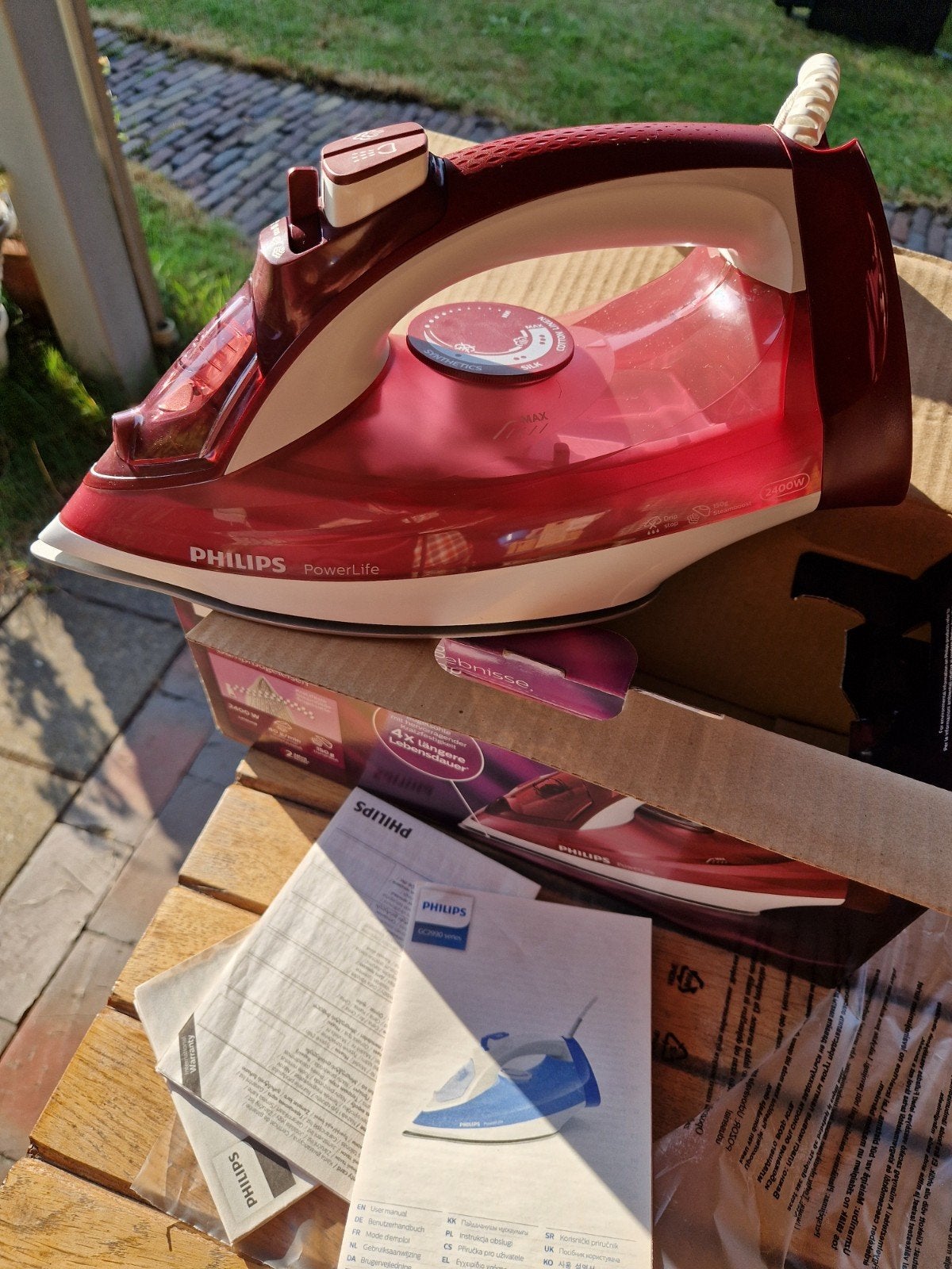 philips stoomstrijkijzer GC2993, Ophalen, Nieuw