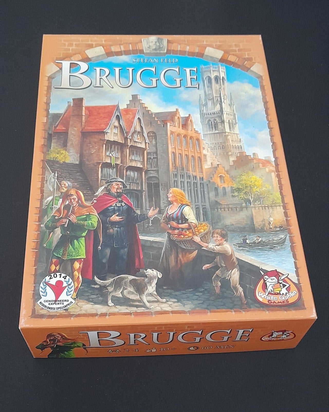 Brugge bordspel - Stefan Feld, Drie of vier spelers, Ophalen of Verzenden, Gebruikt, White Goblin Games