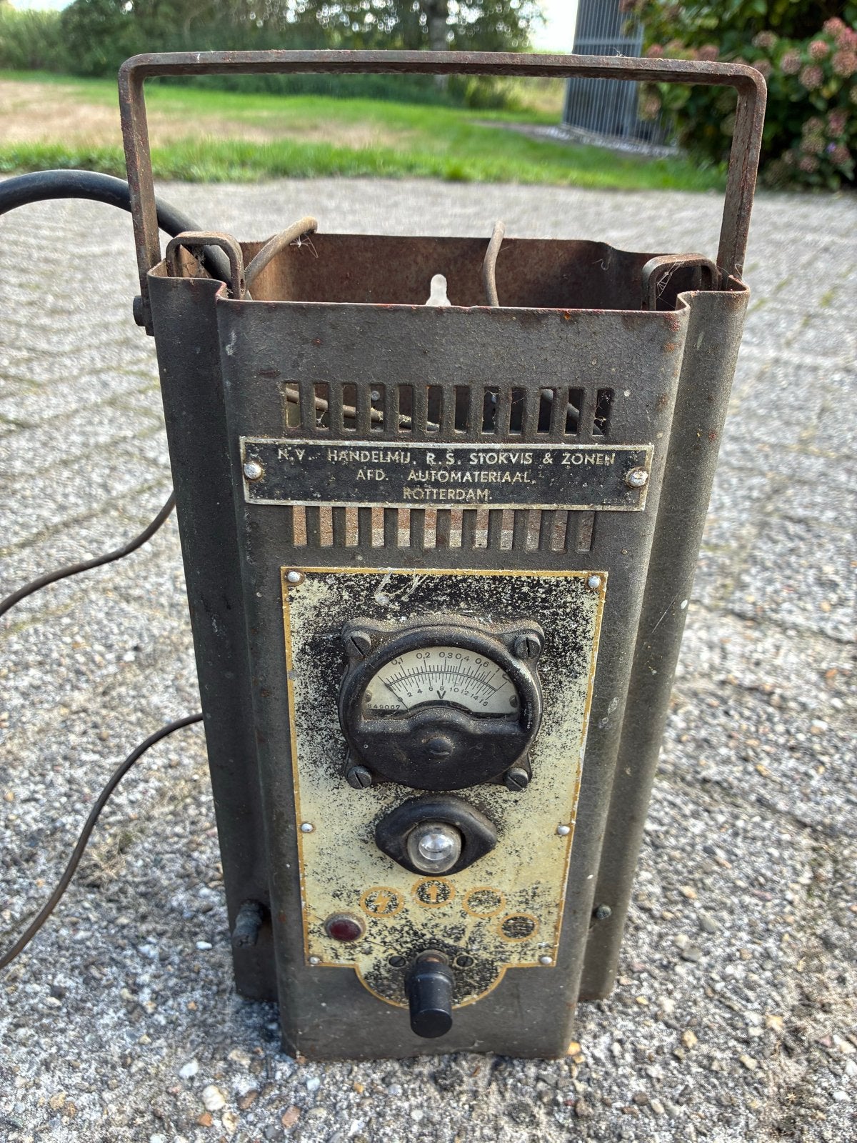 Vintage Philips ER1001 Batterijlader / Batterijtester, Gebruikt, Overige automerken